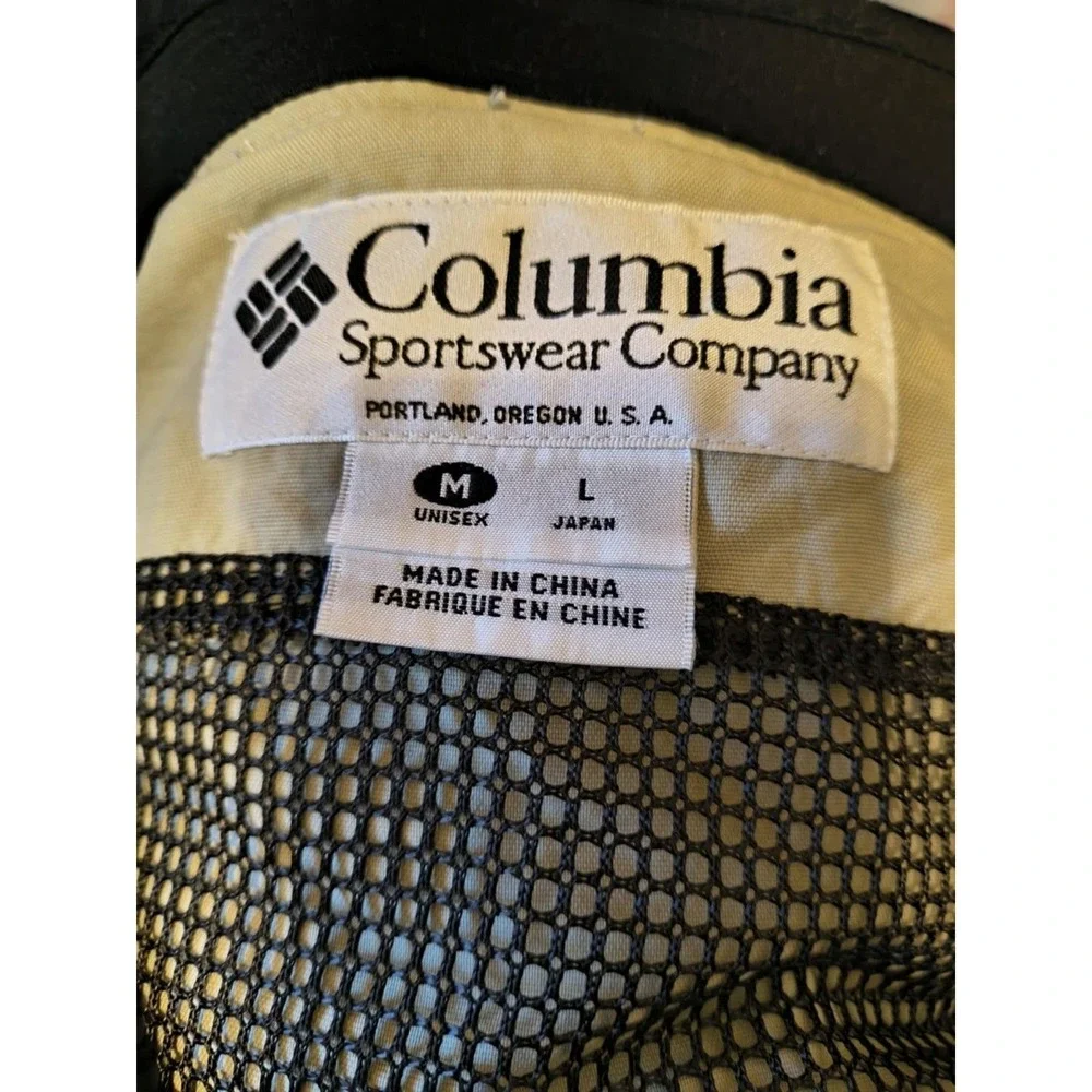Columbia Vintage Vest - Men's Medium - Beige - Full Zip - Fishing - Outdoors